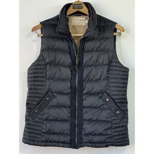 Eiger GooseDown Puffer Vest Packable Blue Italian Women's M